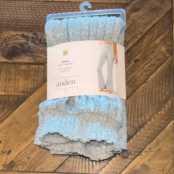 Auden Rib Knit Flare Lounge Pants - Picture 2 of 4